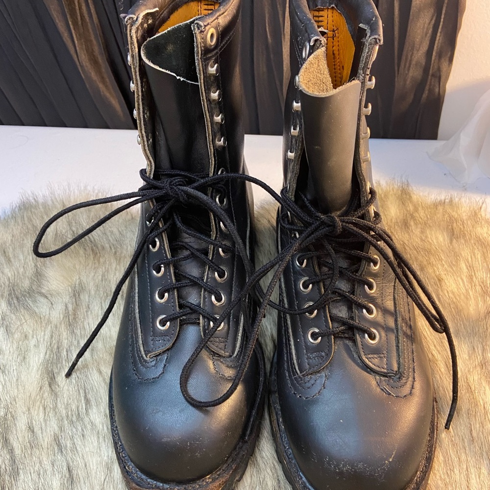 vibram steel toe boot for men